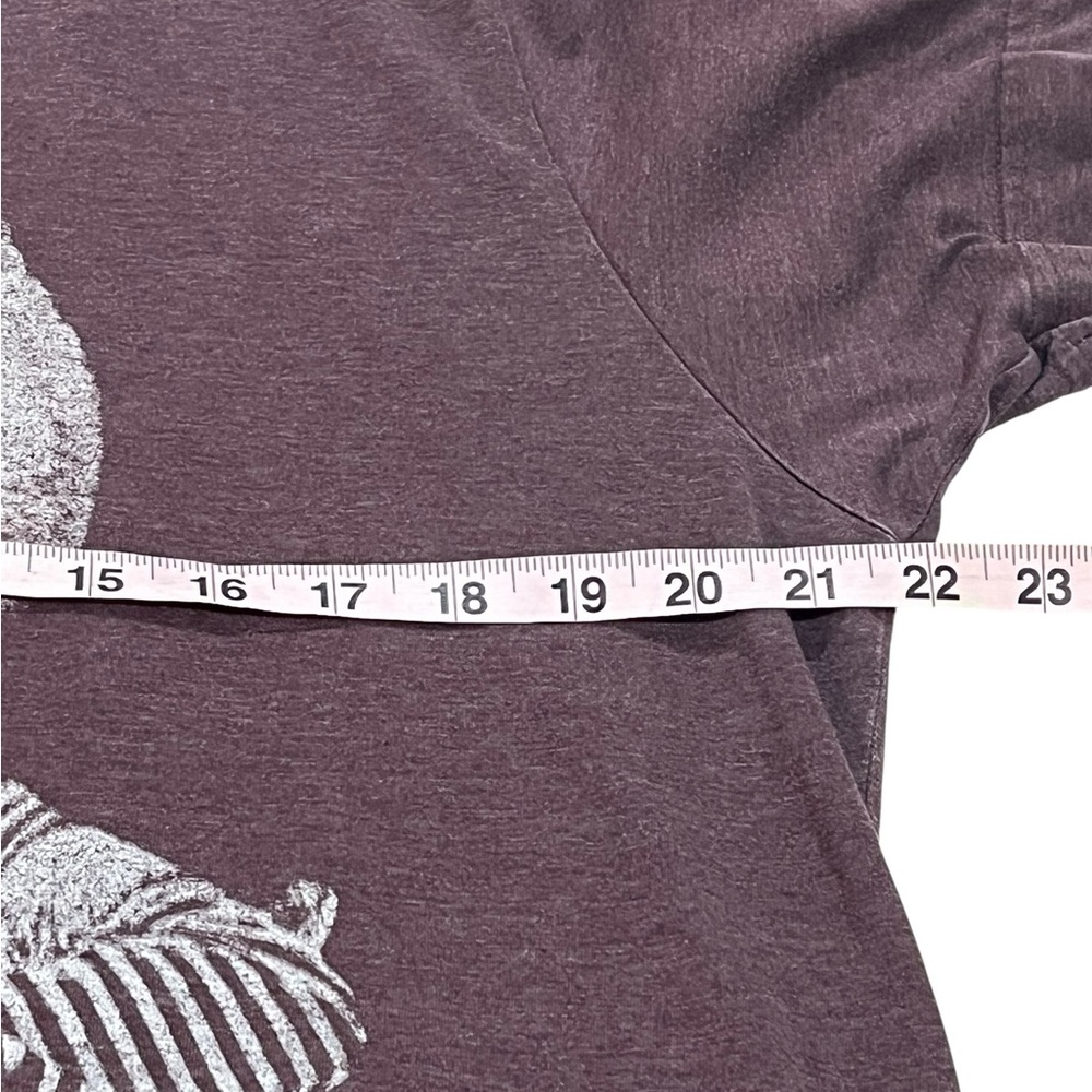 Kook N Keech It Was All A Dream Panda Tee Sz XL Burgundy - Picture 9 of 11